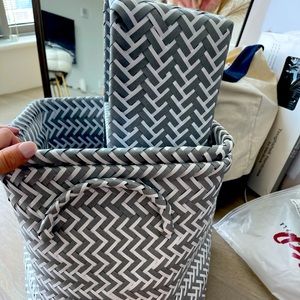Storage baskets